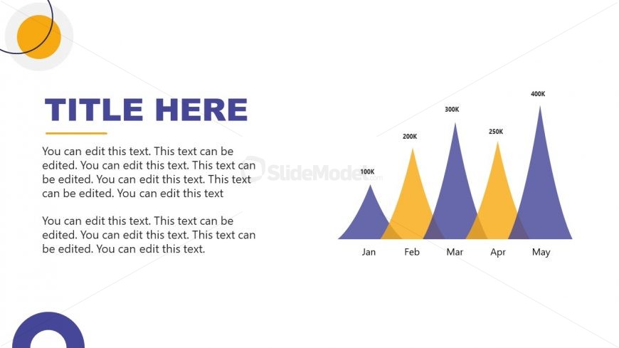 PPT Presentation Slide with Editable Data Chart