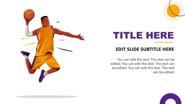 Basketball Player Jump Shot Scene