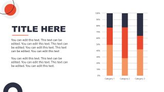 Editable Bar Graph for PowerPoint Presentation