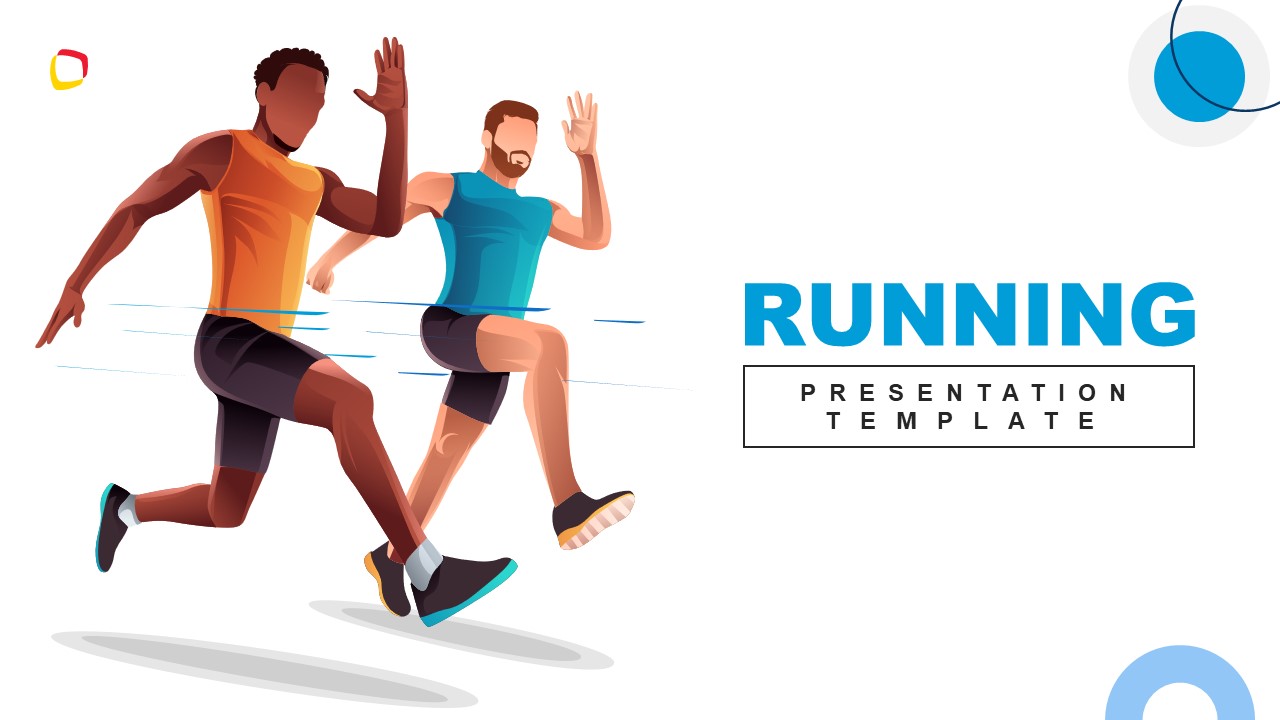 Running Powerpoint Template Free Download