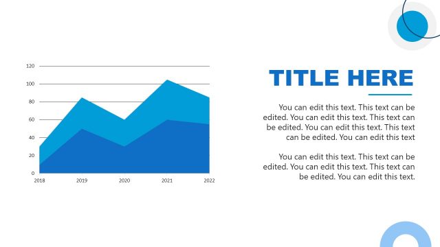 Editable Area Plot for PowerPoint
