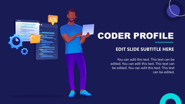 PowerPoint Slide for Coder Profile