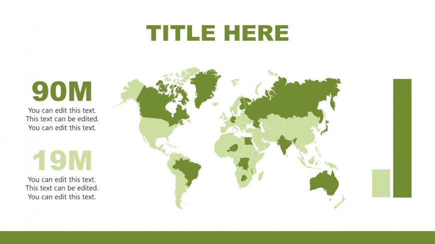 PPT Slide with Editable Map - AgeTech Presentation