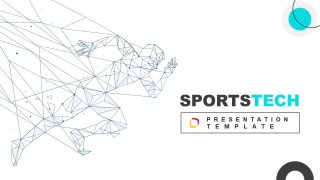 PPT SportsTech Template for Presentation
