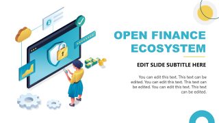 PowerPoint Slide Design for Open Finance Ecosystem