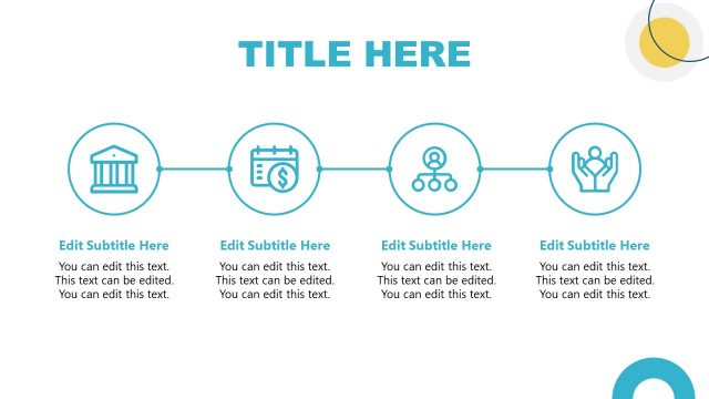 Open Finance PPT Template Process Diagram