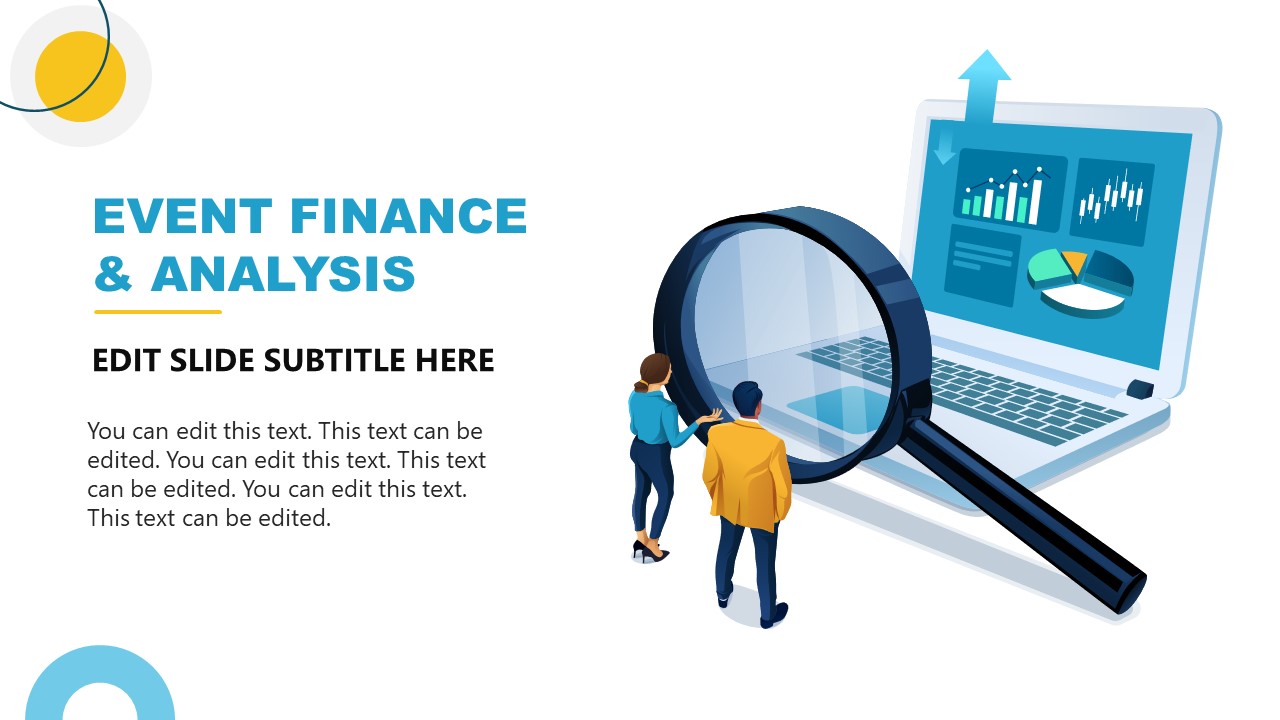 Event Finance Slide with Illustration