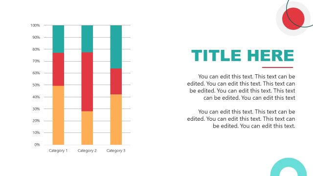 Bar Chart Slide Design – Outdoor Education Template