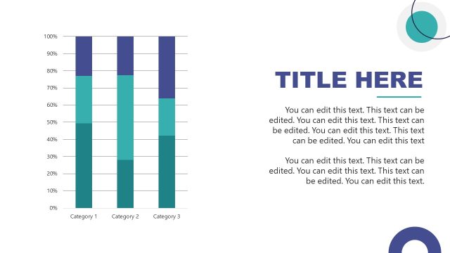 Slide with Engaging Data Visualization for Group Discussion Template