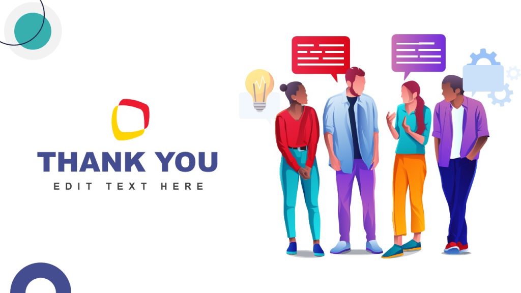 Thank You Slide - Group Discussion Template - SlideModel
