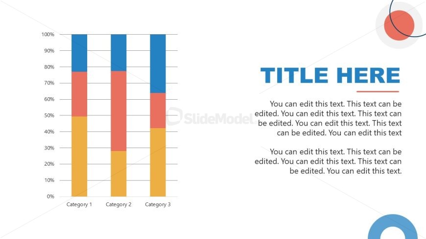 Presentation Slide with Data-Driven Bar Chart