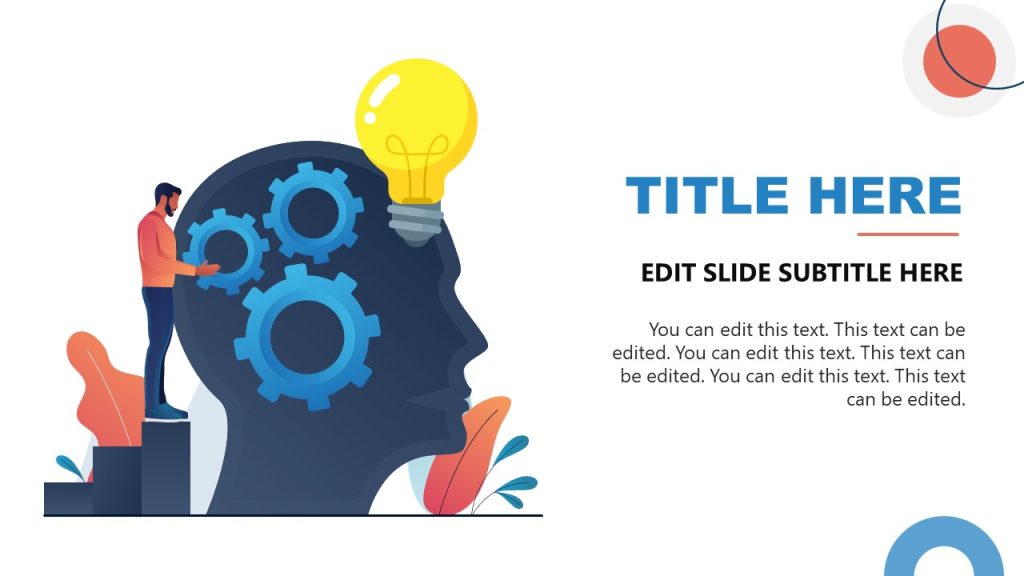 Brain Setting Scene - Mental Health Presentation Template - SlideModel