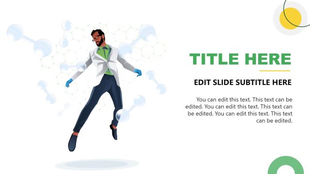 Scientist In Lab PPT Presentation Slide Template