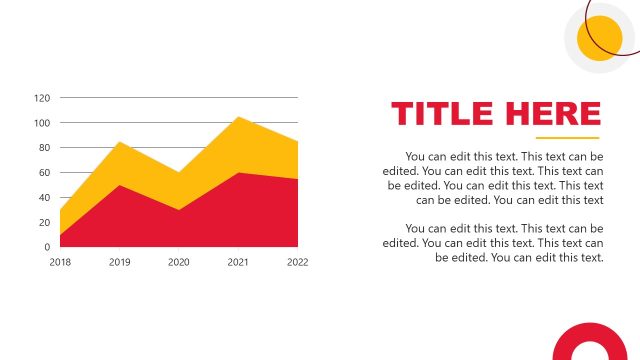 Editable Area Plot – TV Production Presentation