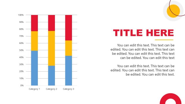 Bar Graph Slide for TV Production PPT Presentation