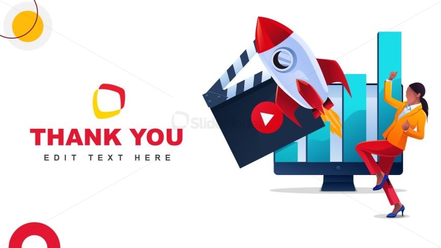 Thank You Slide - TV Production PPT Template 
