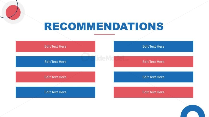 Market Analysis PowerPoint Presentation - Recommendations Slide 