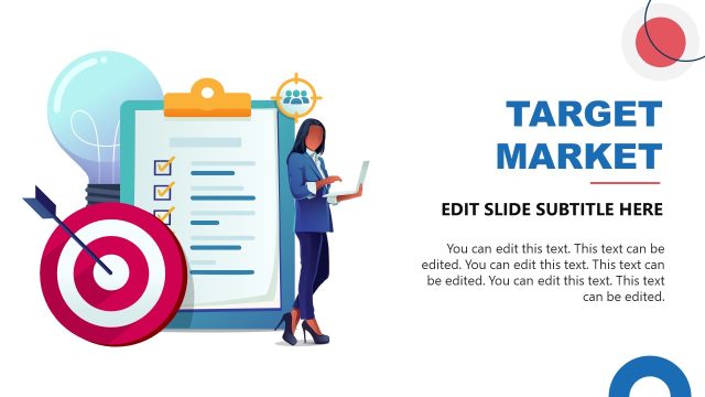 Target Market Slide for Market Analysis PPT Template