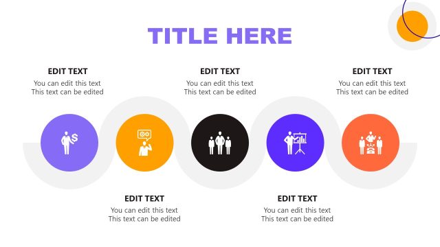 Growth Hacking PPT Template with Circles
