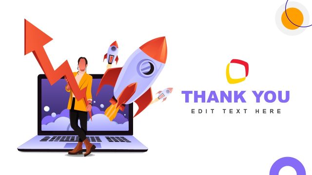 Thank You Slide – Growth Hacking Template