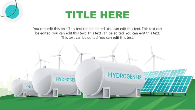Green Hydrogen Template for PPT Presentation