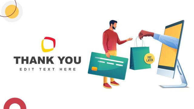 Buy Now Pay Later - Thank You Slide - SlideModel