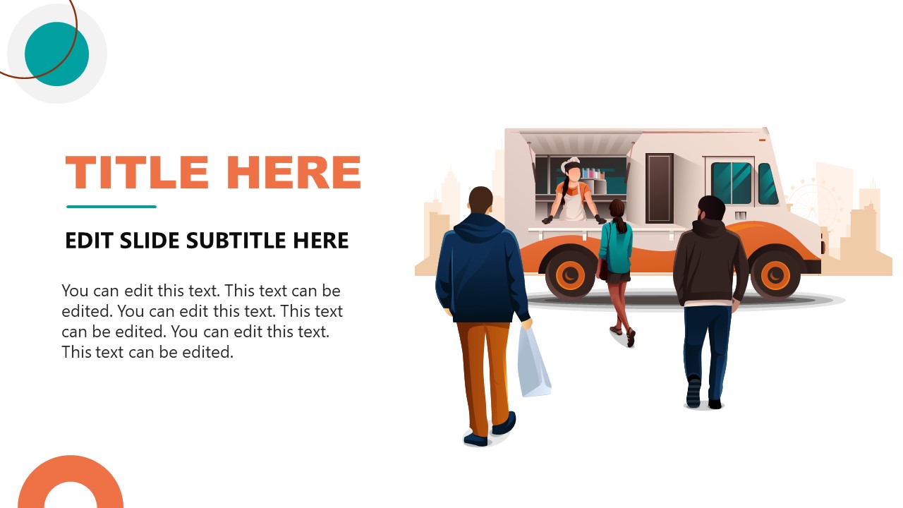 Food Truck Business Plan PowerPoint Template