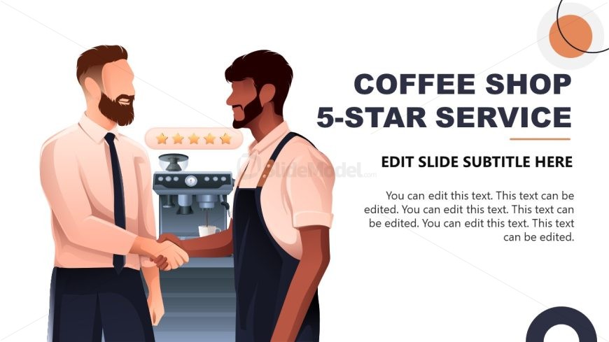 Customizable Slide for Coffee Shop Business Presentation