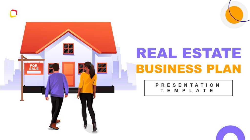 Title Slide - Real Estate Business Plan PPT Template - SlideModel