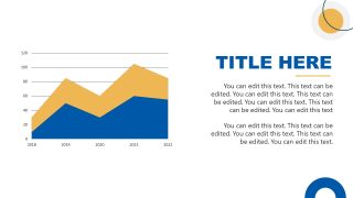 Area Plot for Shipping Industry Template