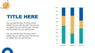 Column Chart Slide - Shipping Industry Template for PowerPoint 