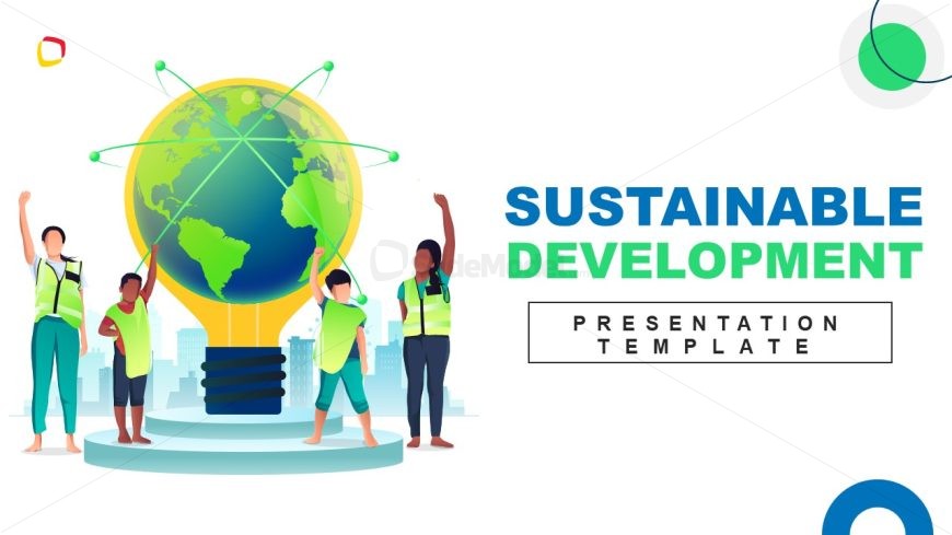 PPT Template for Sustainable Development Presentation