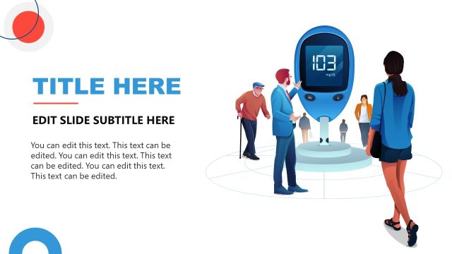 Customizable Diabetes PPT Template