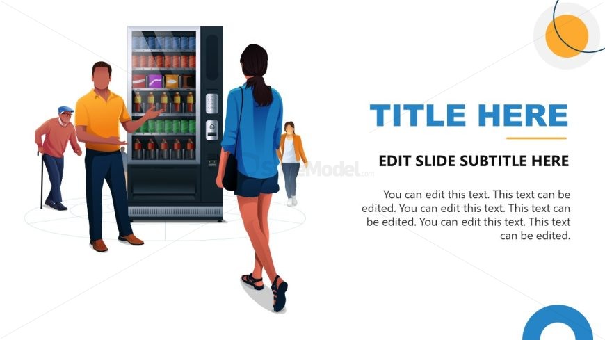 Editable Vending Machine Business Plan Slide