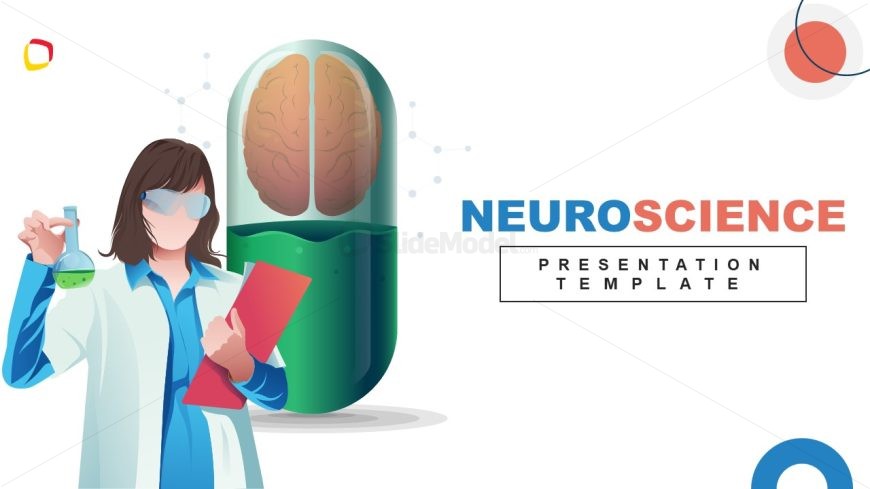 Neuroscience PowerPoint Slide Template 
