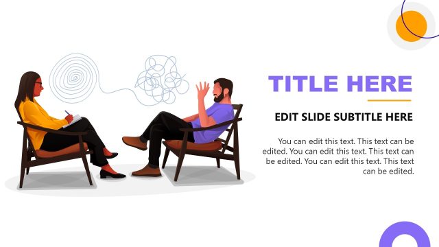 Human Illustrations Slide  – Therapeutic PPT Template