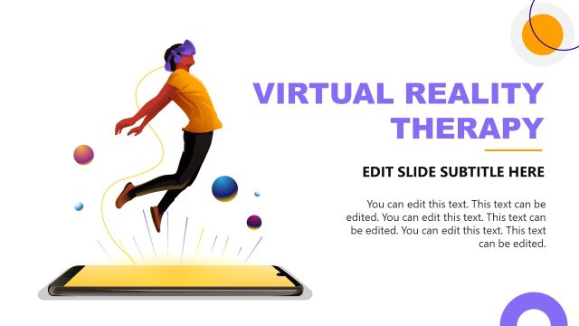 Virtual Reality Therapy PPT Slide