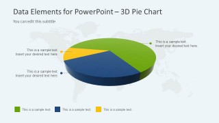 3D Pie Chart Design for PowerPoint