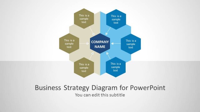 Business Strategy Diagram for PowerPoint