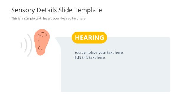 Hearing Slide – Ear Illustration Slide