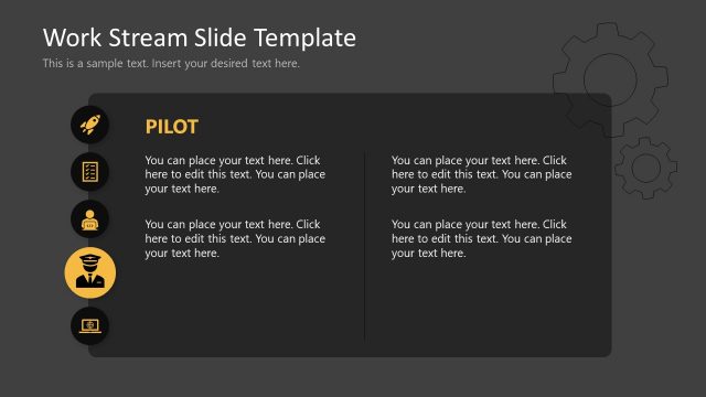 Work Stream PowerPoint Slide PPT Template