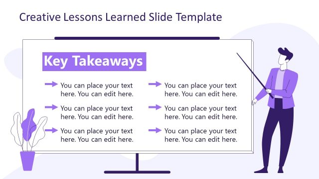 Key Takeaways Template Slide for PowerPoint