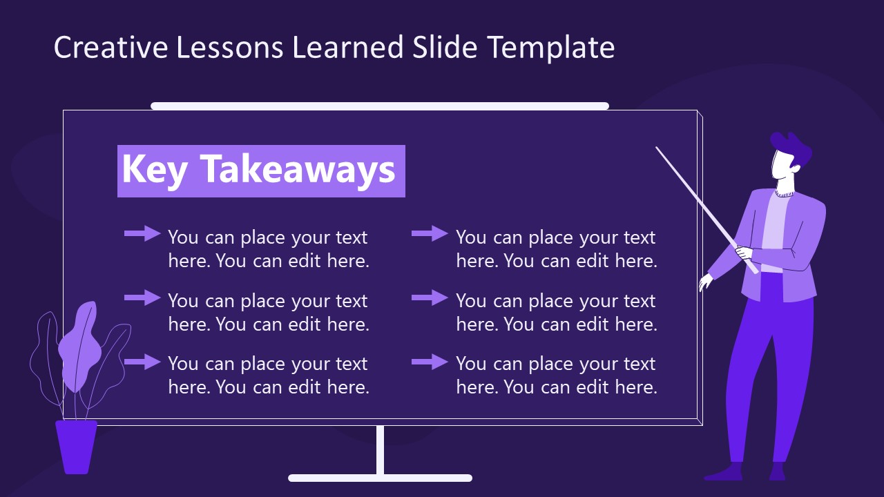 Creative Lessons Learned Powerpoint Template Google Slides