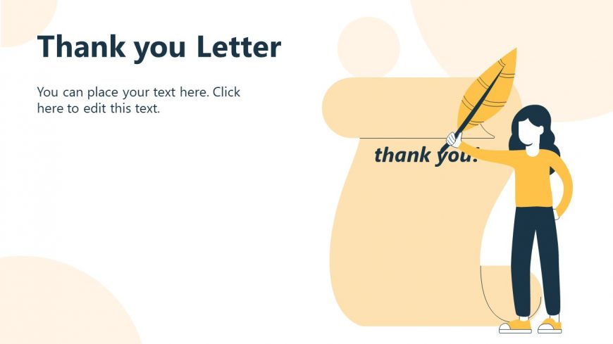 PPT Client Offboarding Template Slide - Thank You Letter