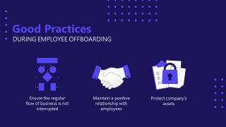 Good Practices Slide for Employee Offboarding Presentation