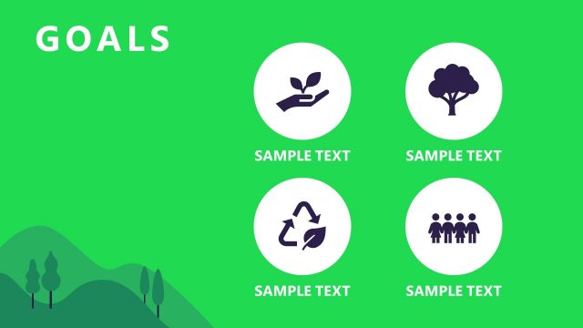 Environmental Consulting Template – Goals Presentation Slide