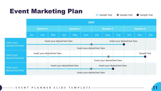 Event Marketing Plan PPT Template
