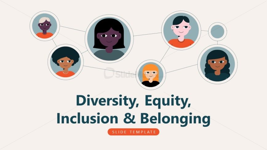 Diversity Equity Inclusion Belonging Template For PowerPoint SlideModel