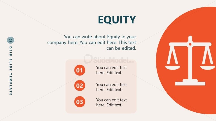 Equity Slide for Diversity Equity Inclusion Belonging Presentation