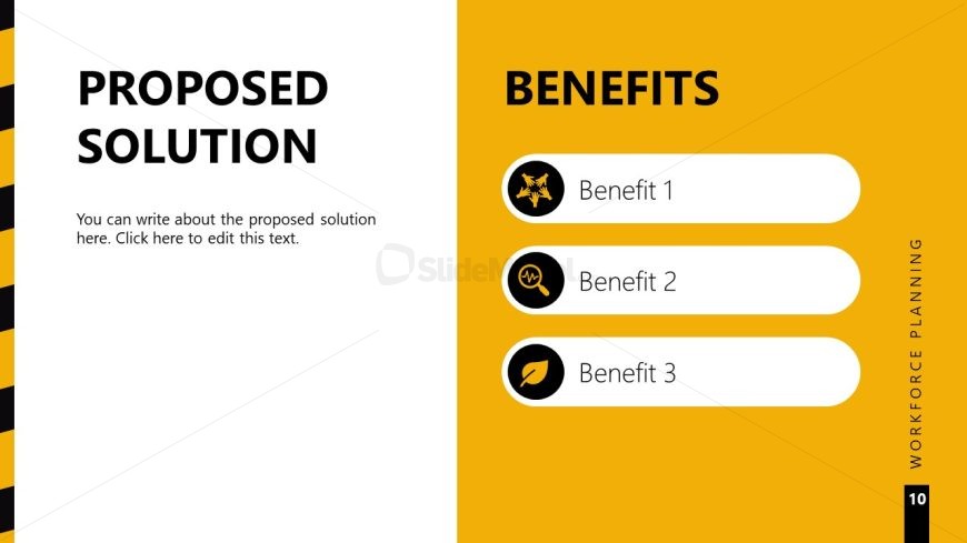 Workforce Planning Slide for Proposed Solution